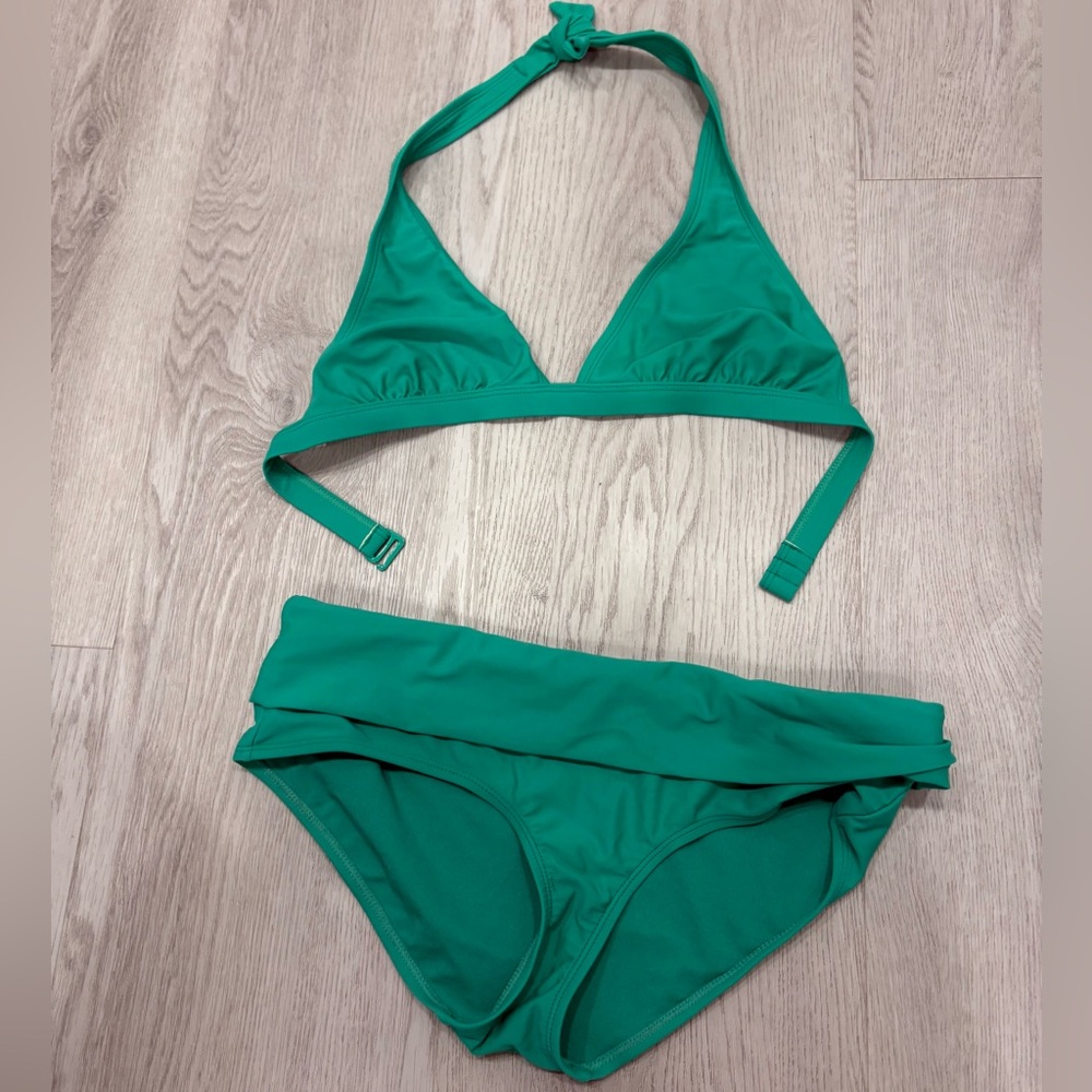 Teal 2-piece Bikini